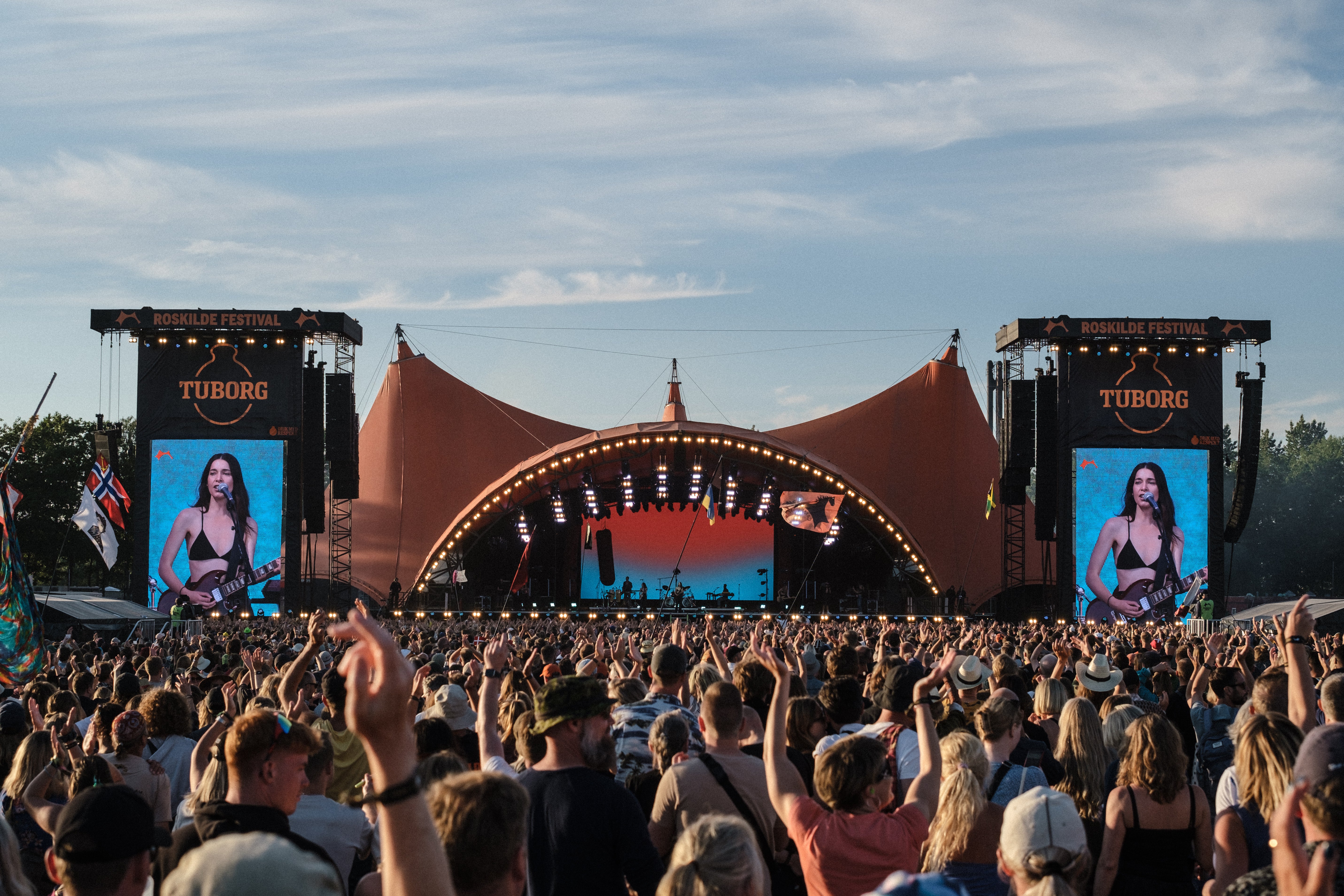 The Orange Stage at Roskilde