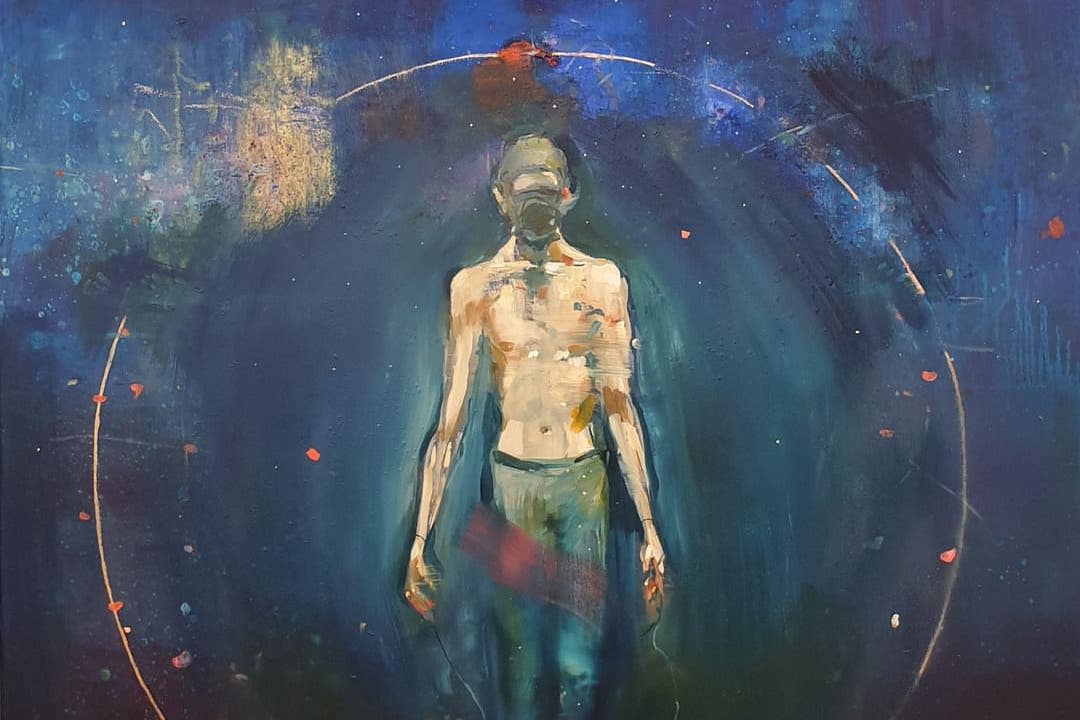 Artist behind Kelly Jones album cover exhibits painting in art show ...