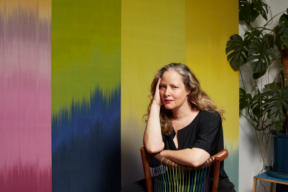 Weaving the way: How textile artist Ptolemy Mann fell in love with paint