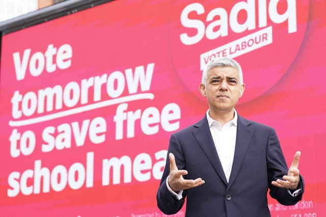 <p>Low turnout in the capital could put Sadiq Khan’s chances in jeopardy </p>