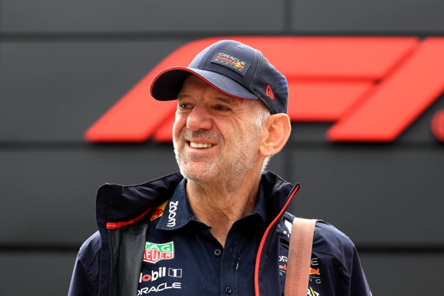 Adrian Newey is leaving Red Bull (Bradley Collyer/PA)