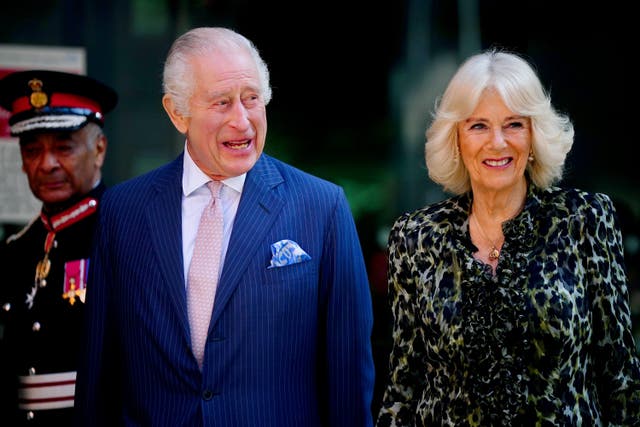 The King and Queen (Victoria Jones/PA)