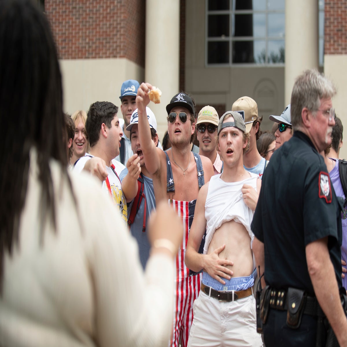 Trump and Republicans line up to praise frat boys as they wade into campus  protests | The Independent