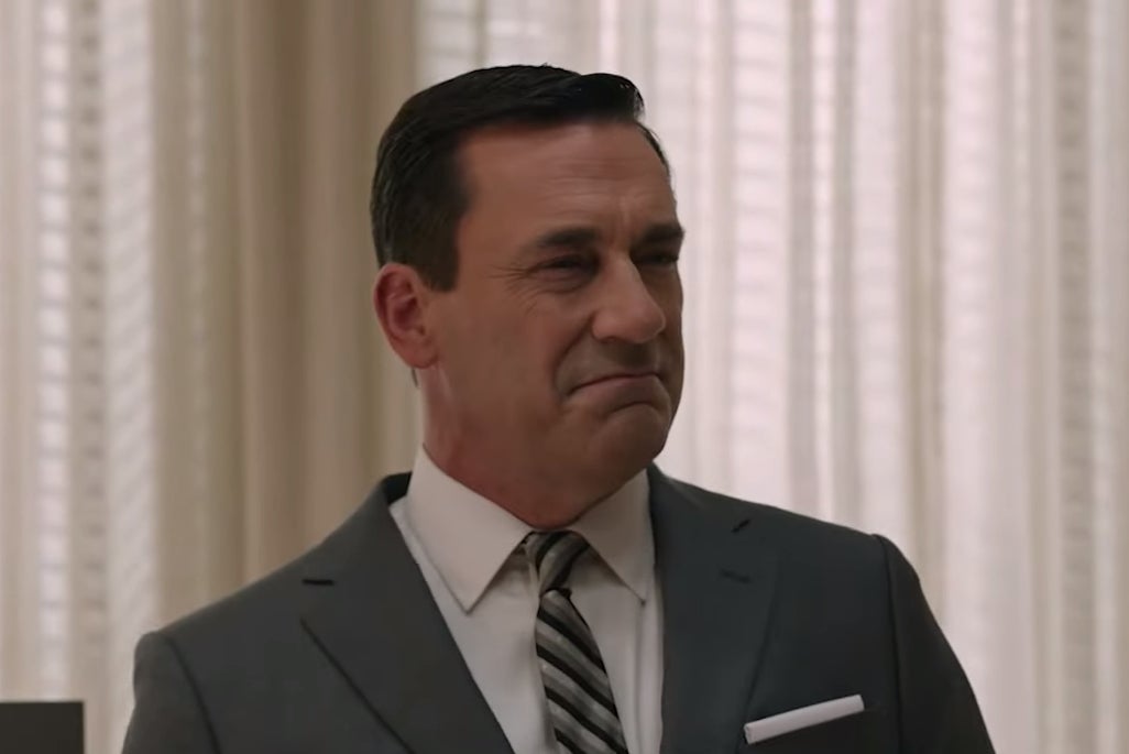 Jon Hamm reprising his ‘Mad Men’ persona in Netflix’蝉 ‘Unfrosted’