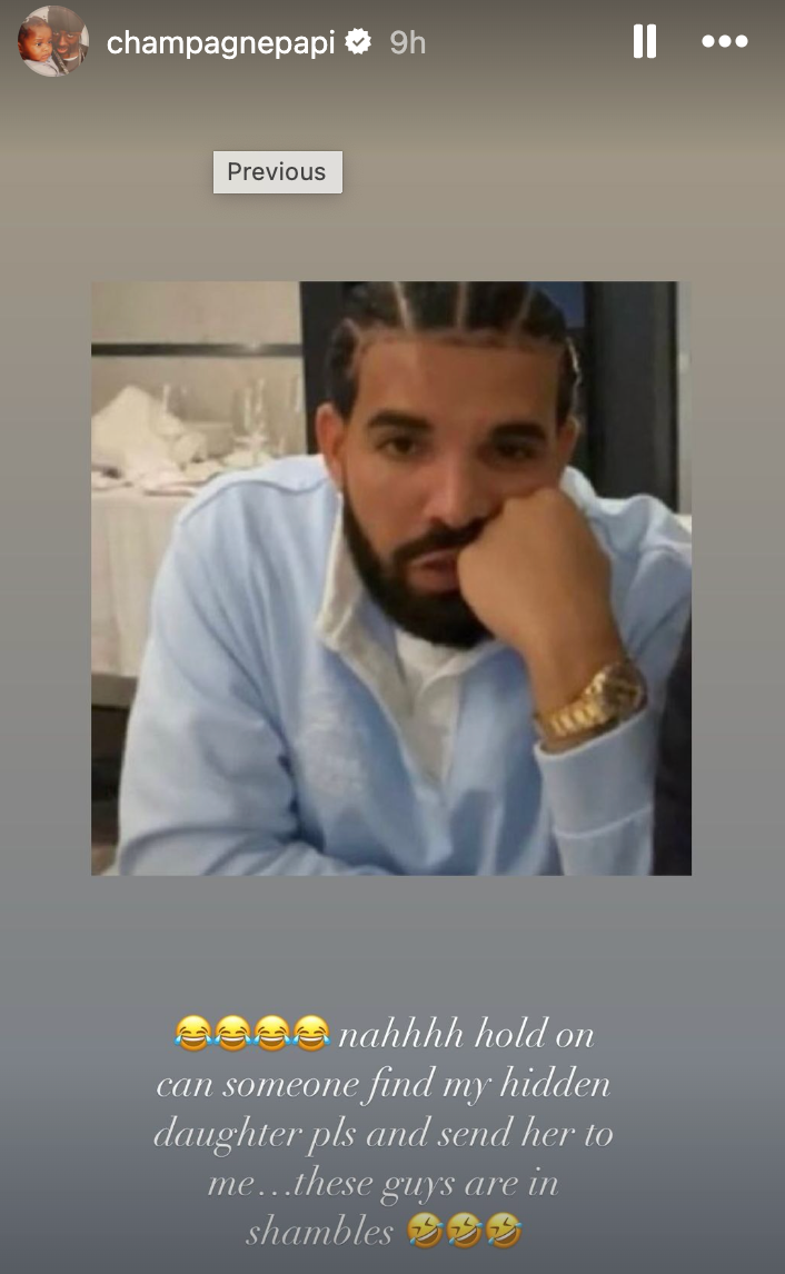 Drake responds to Kendrick Lamar’s new diss track that accuses him of having a secret daughter