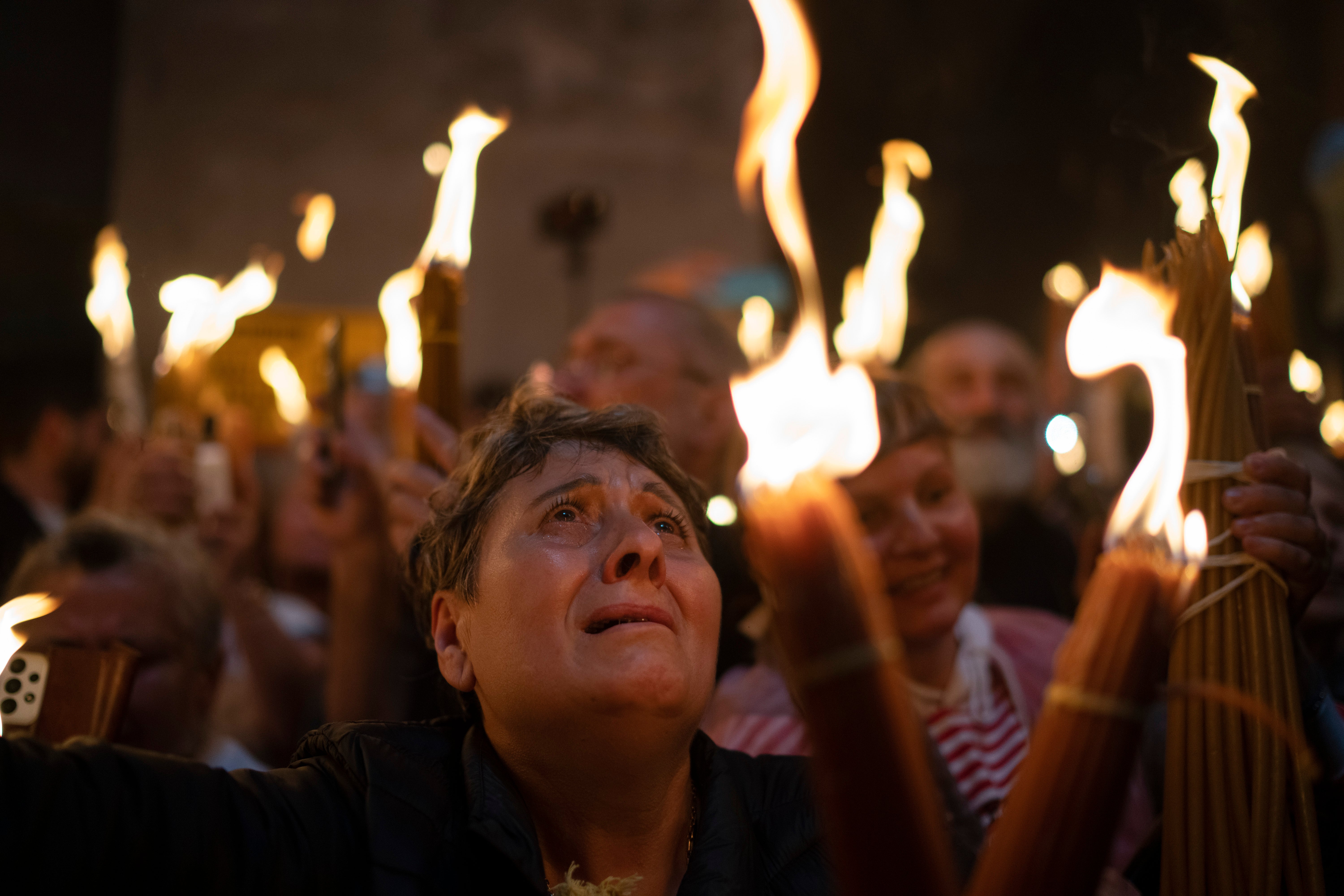 Israel Palestinians Orthodox Easter