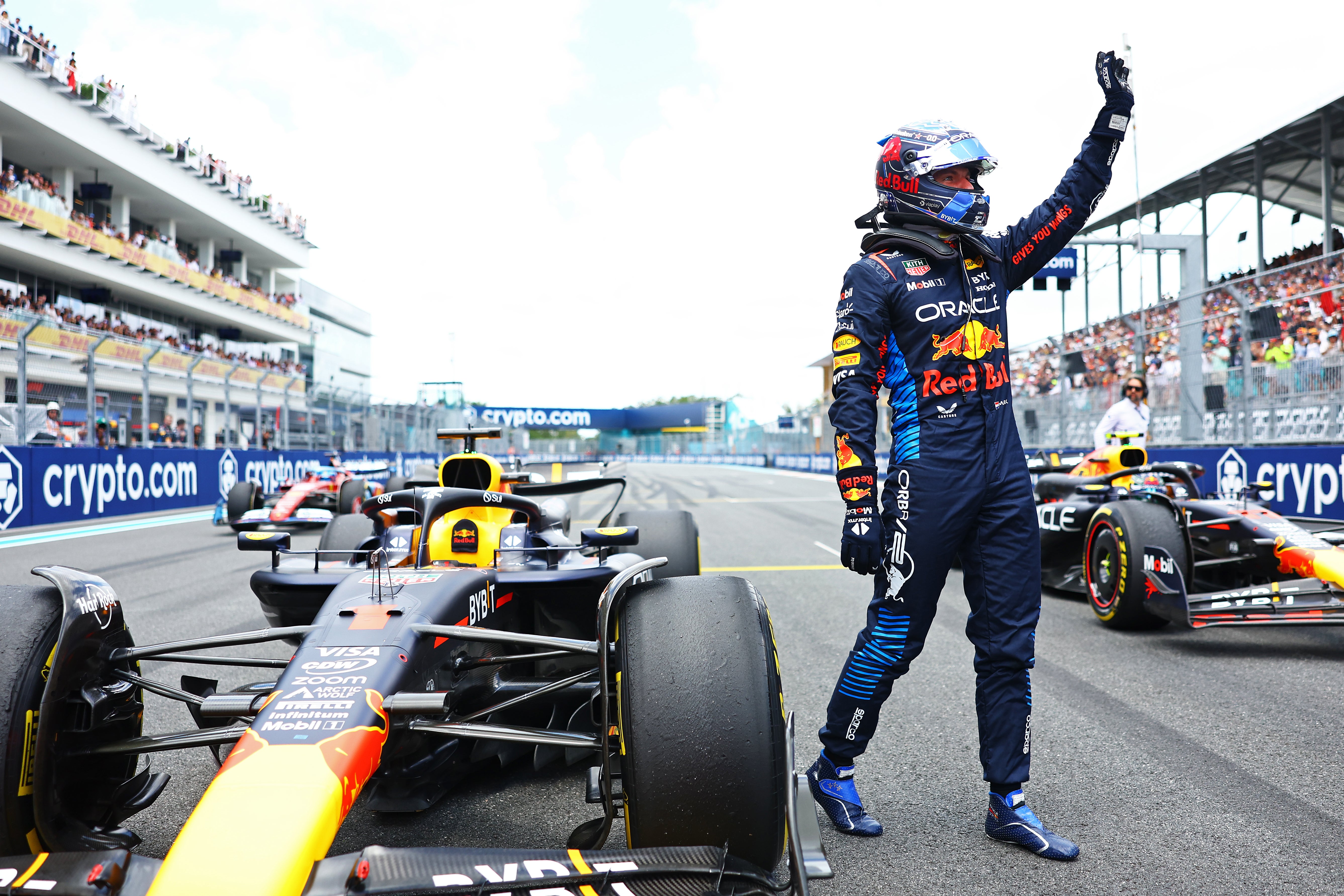 Max Verstappen won the sprint in Miami