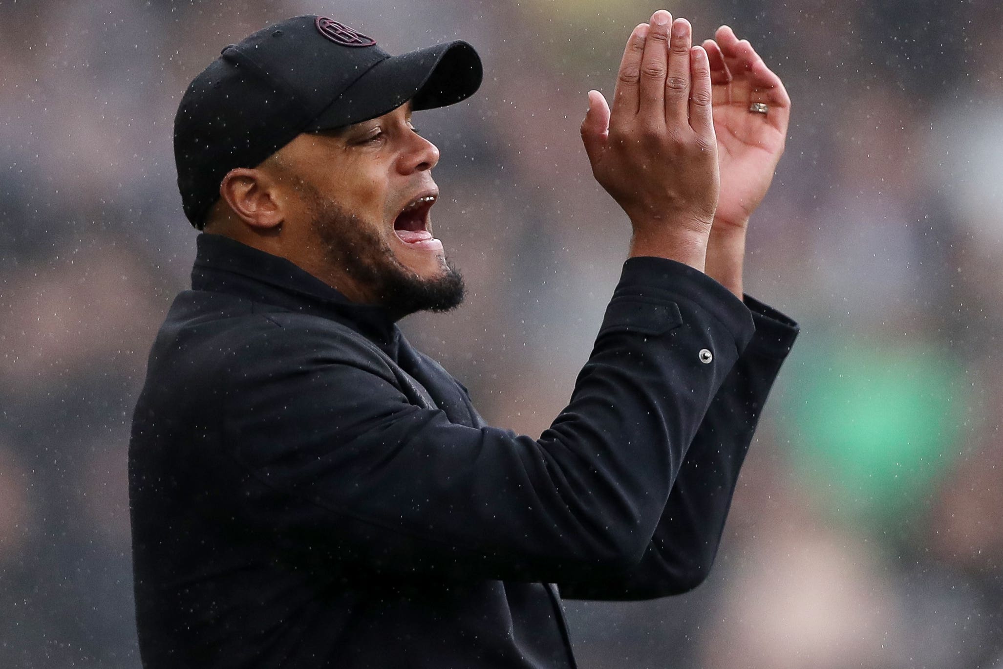 Burnley manager Vincent Kompany (Tim Markland/PA)