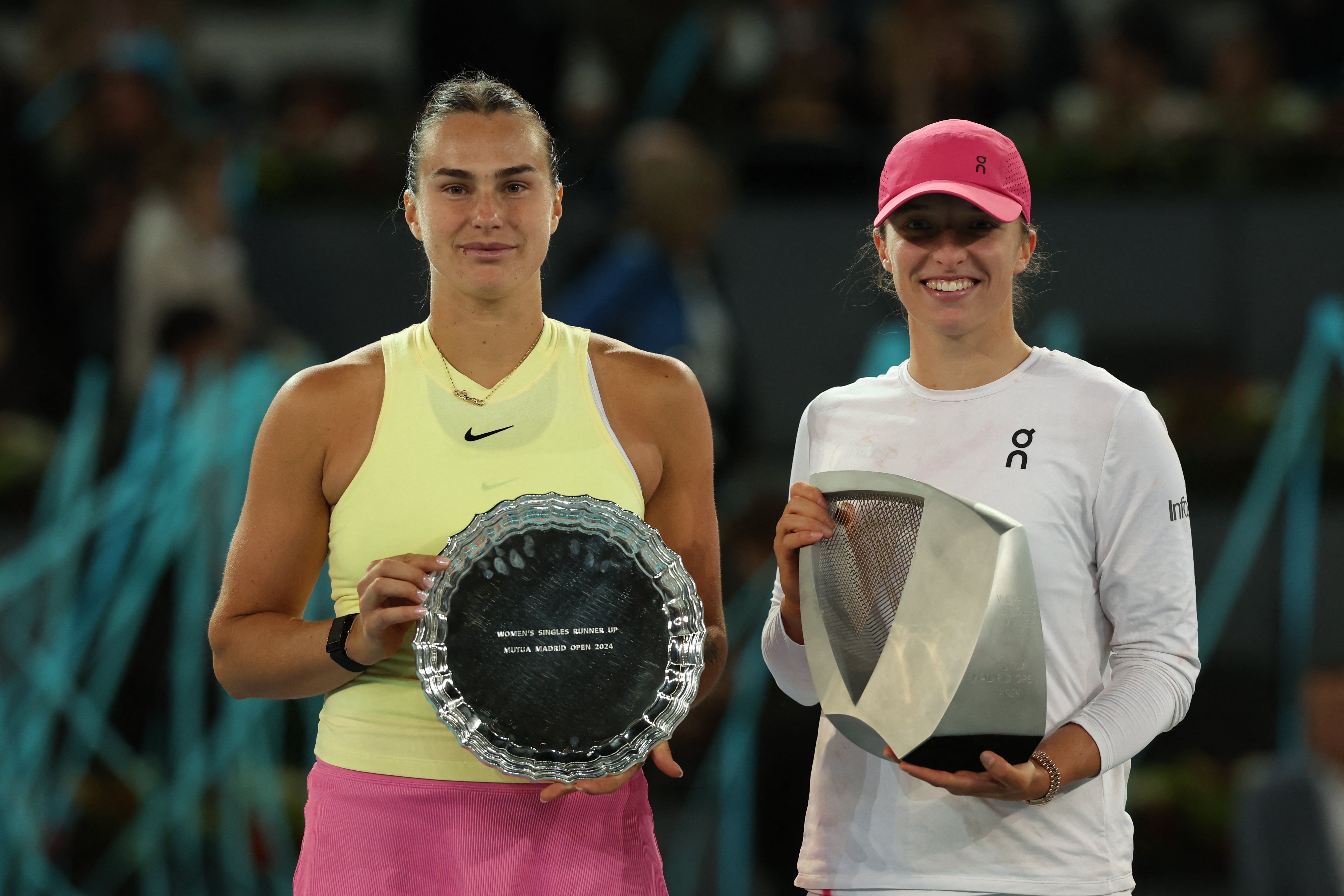 Iga Swiatek fought back to beat Aryna Sabalenka in the Madrid Open final