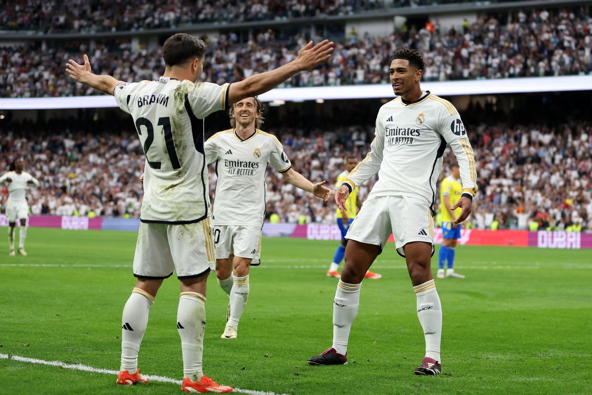 Jude Bellingham steers Real Madrid to historic LaLiga title