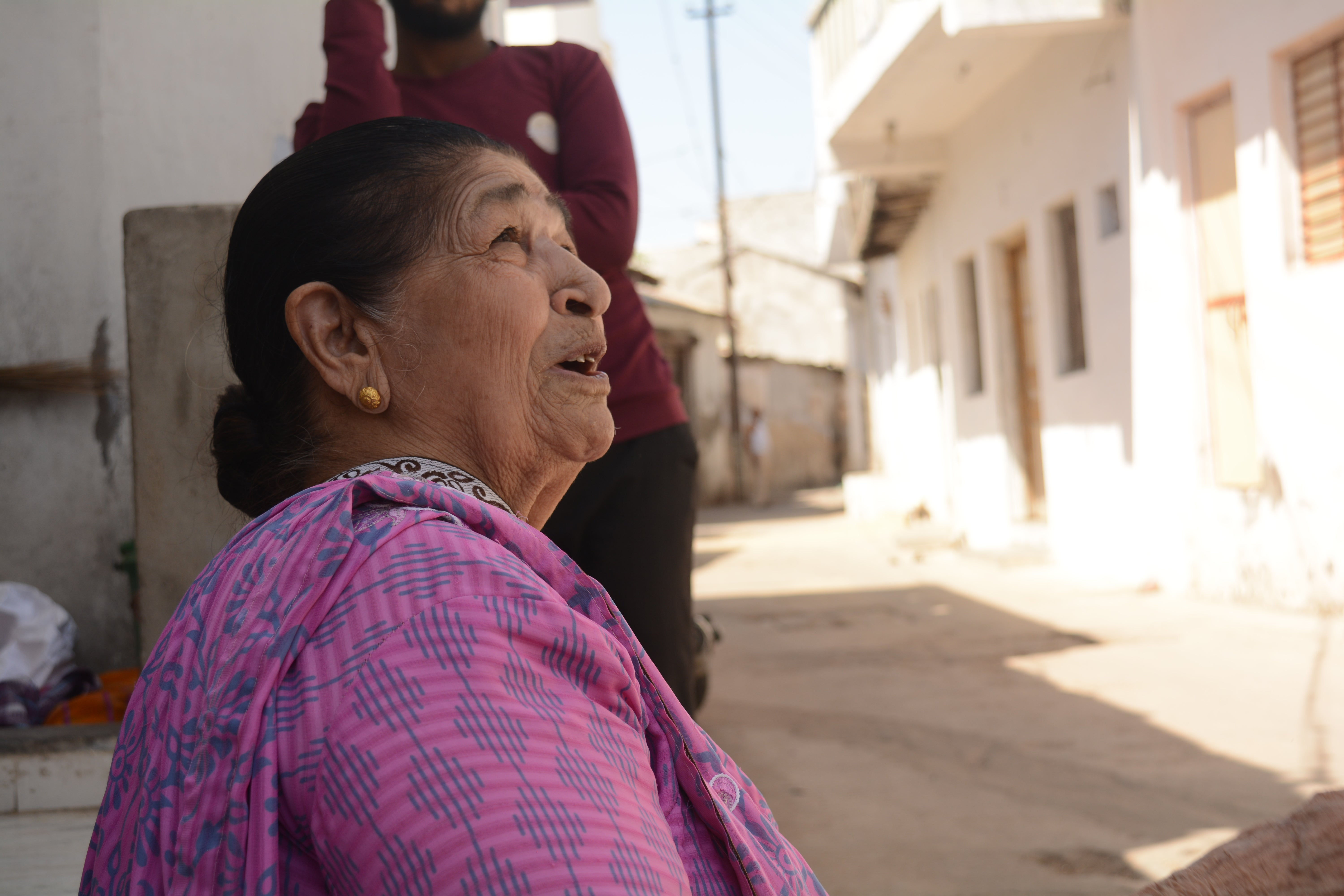 Jasuben Asaram, who has lived all her 70 years in the city, says Vadnagar has been ‘transformed’ by Modi