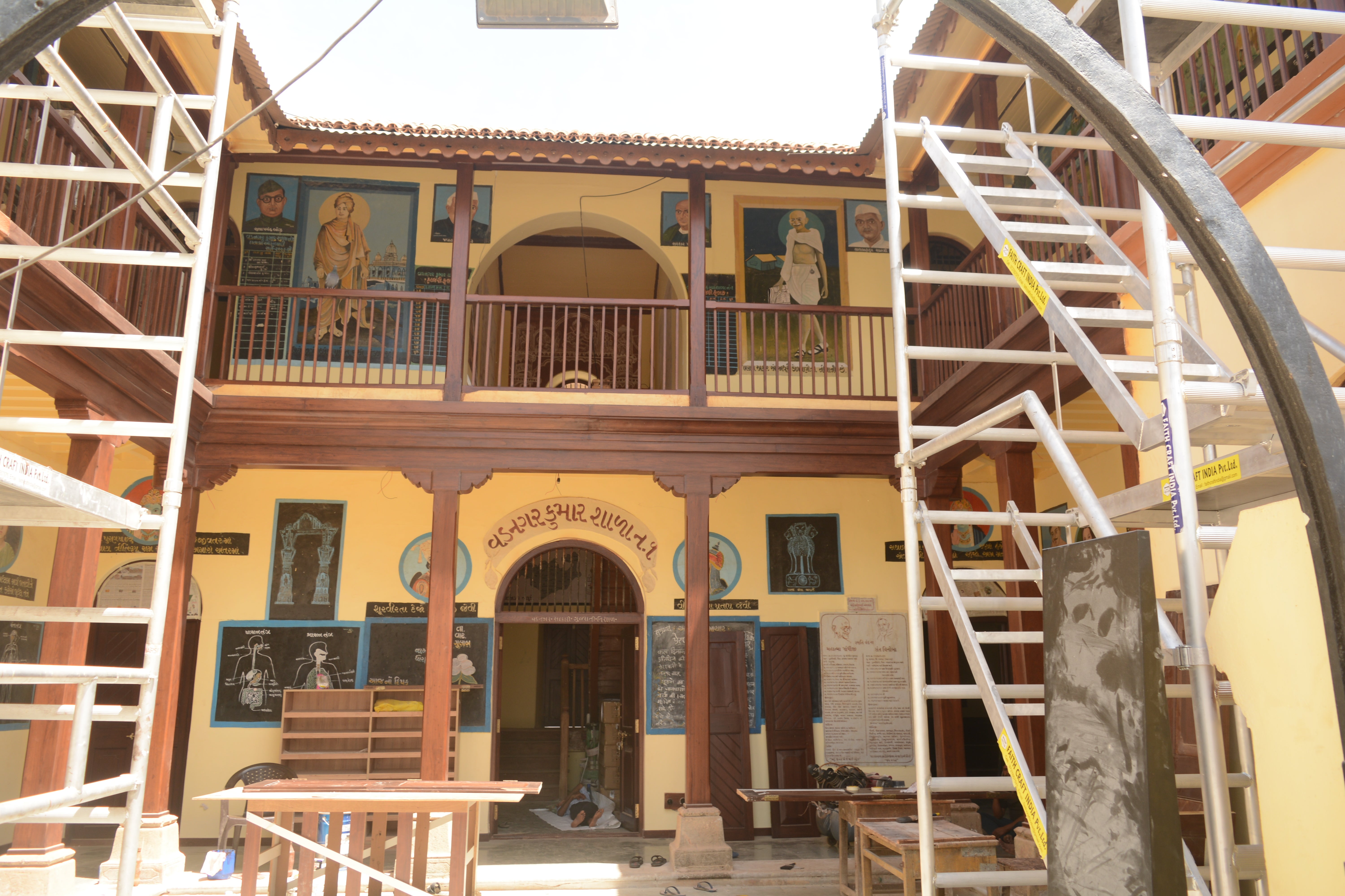 Modi’s school is getting a makeover as a ‘centre of inspiration’ for students from across India