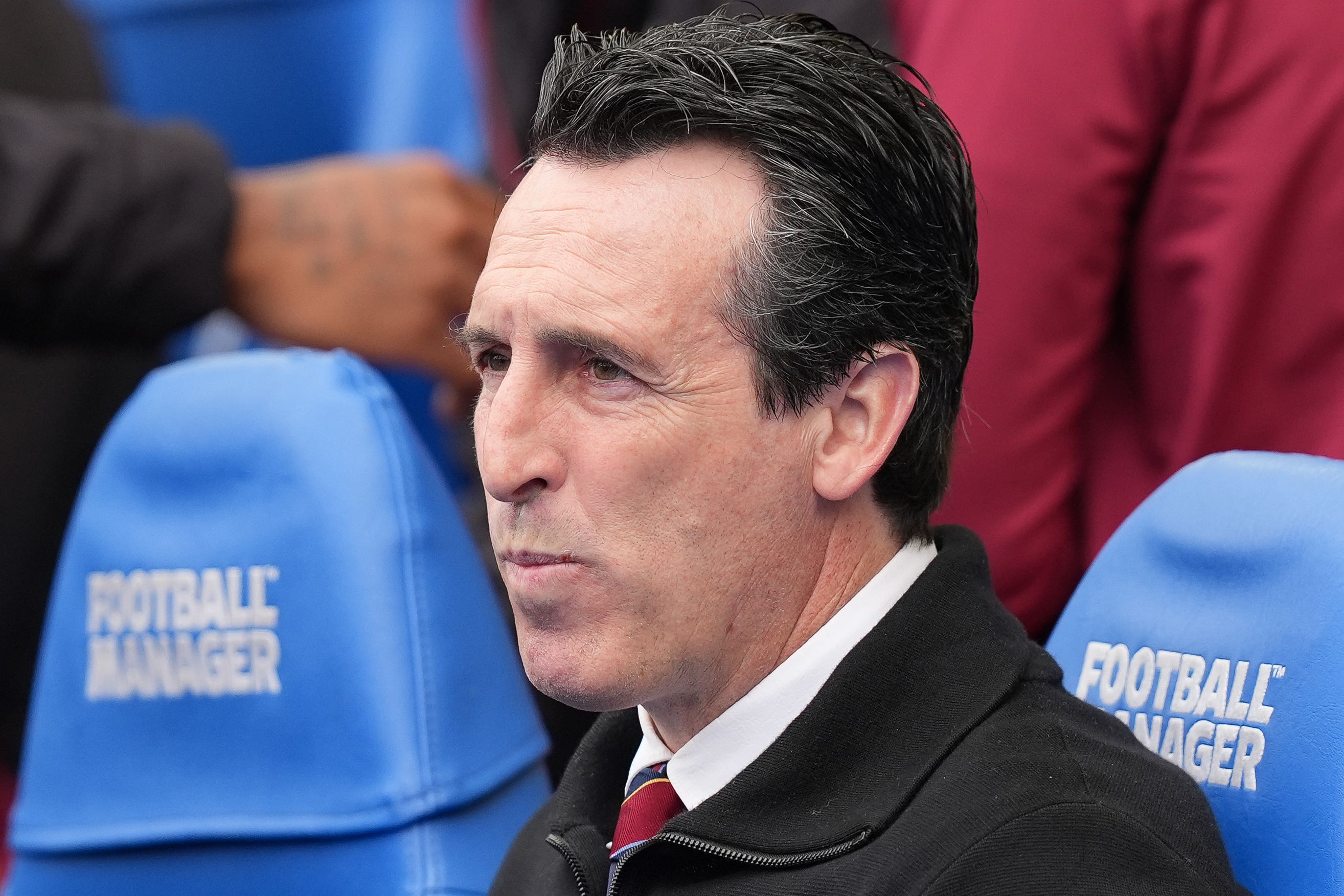 Unai Emery is not thinking about Tottenham’s results (Gareth Fuller/PA)