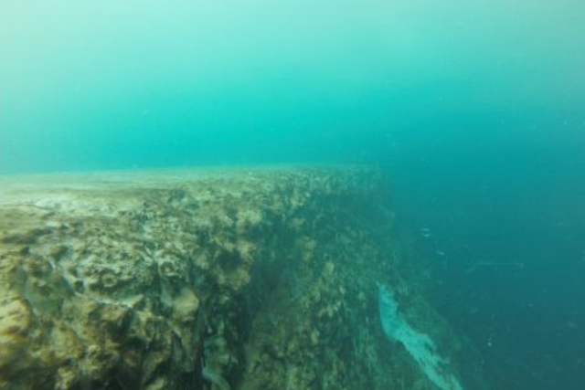 <p>Taam ja’ Blue Hole in Chetumal Bay, Mexico</p>