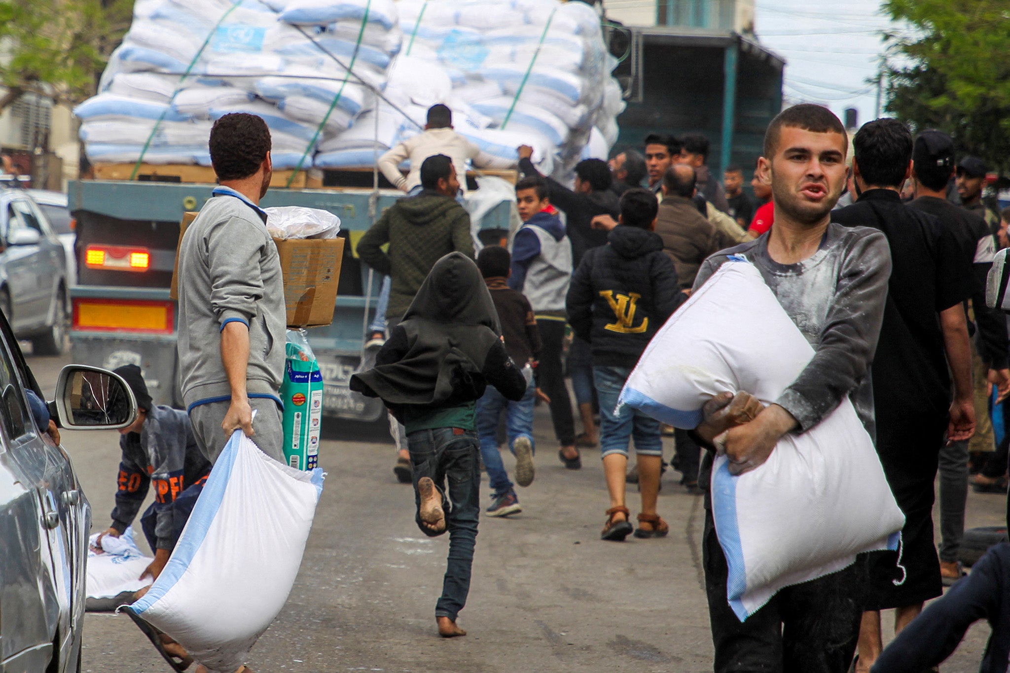 Civilians in Rafah say food prices have doubled overnight