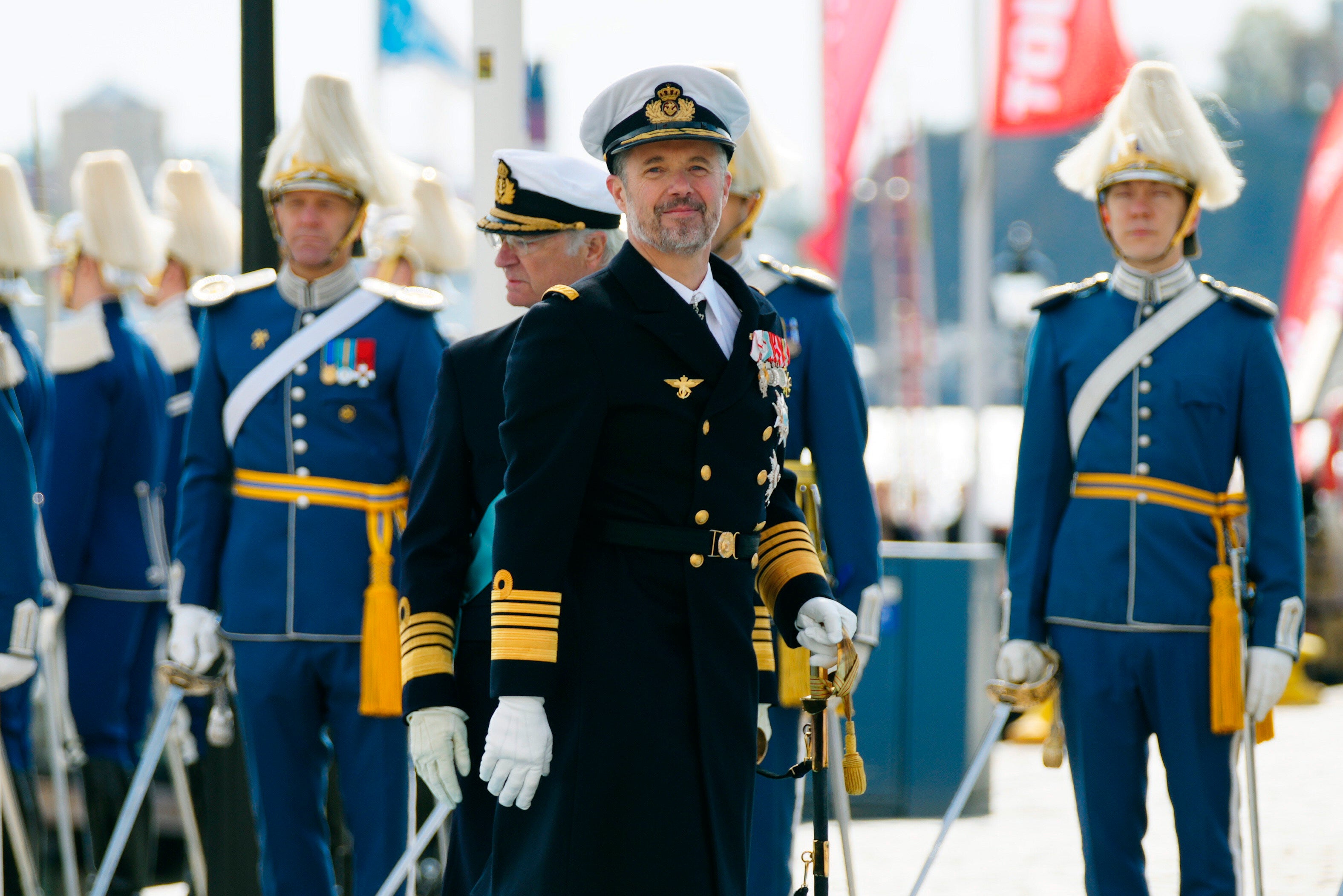 CORRECTION Denmark Sweden Royals