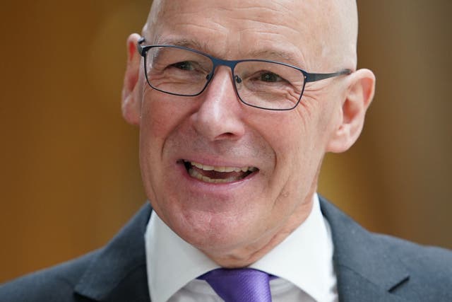 John Swinney is the new leader of the SNP (Andrew Milligan/PA)