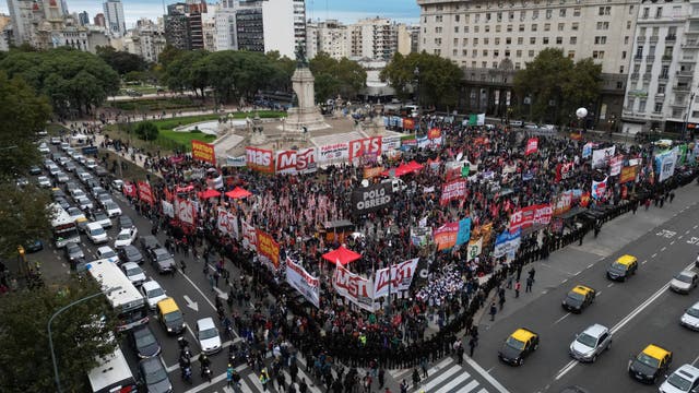 ARGENTINA-REFORMAS PROTESTAS