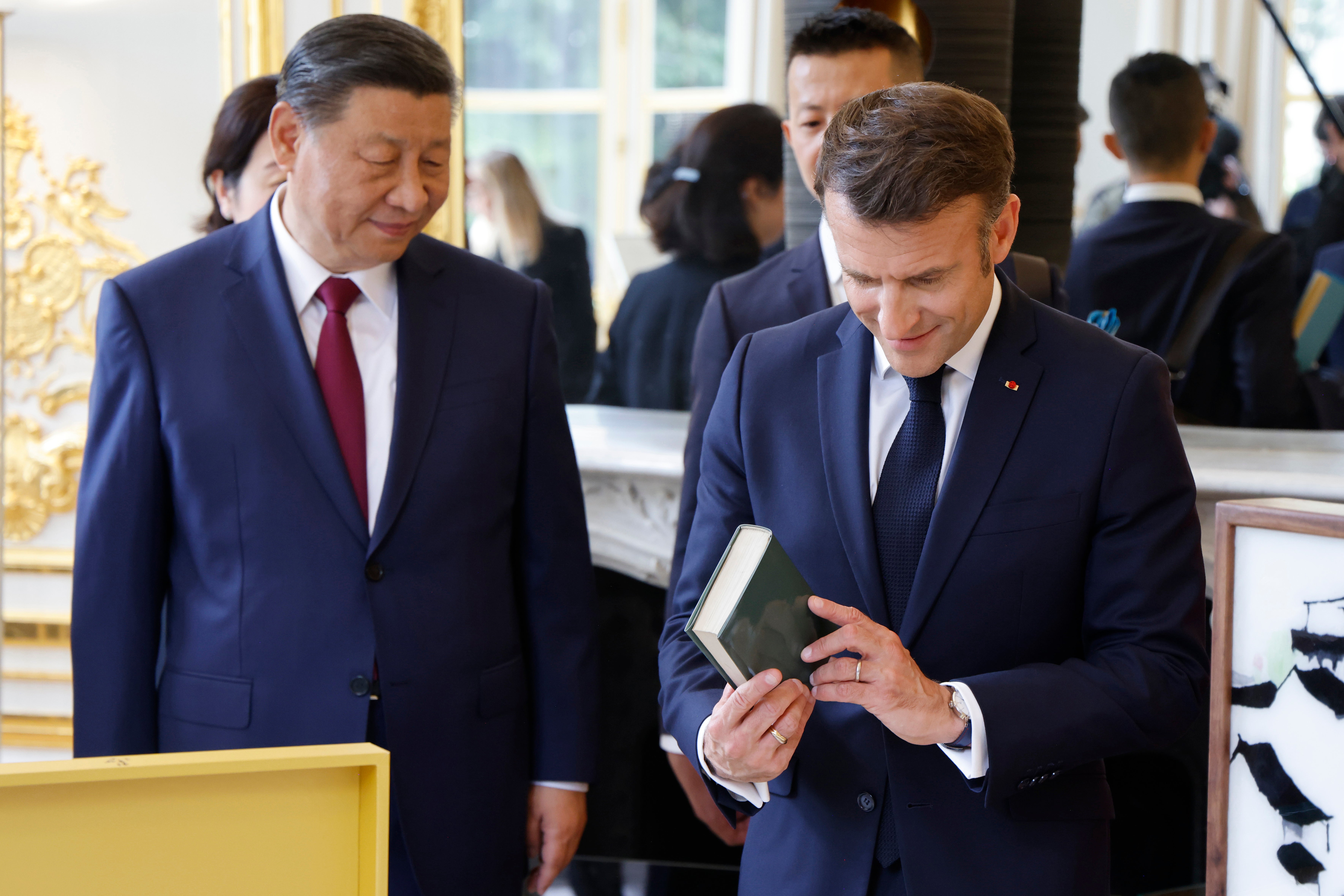 On Monday, Chinese president Xi Jinping began a tour of Europe, where he met French president Emmanuel Macron in Paris