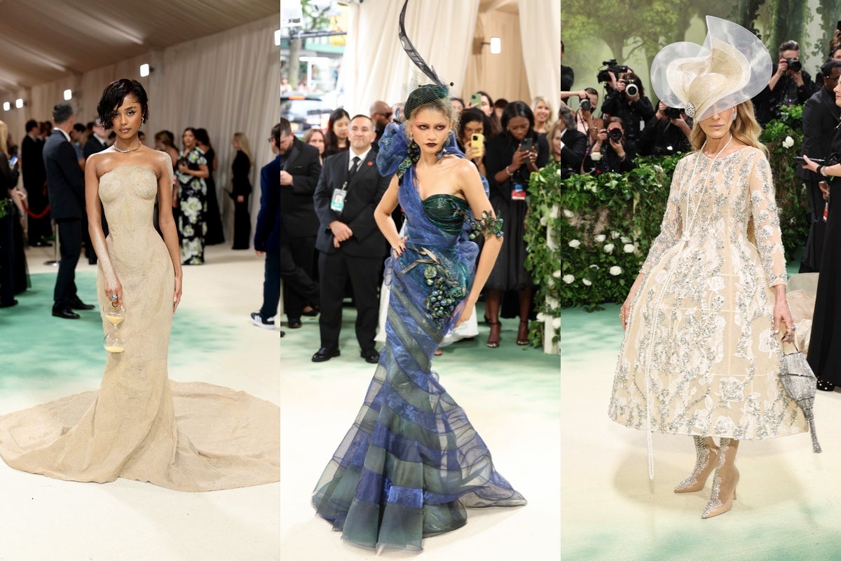 <p>Tyla, Zendaya, and Sarah Jessica Parker stun at 2024 Met Gala in New York City.  </p>