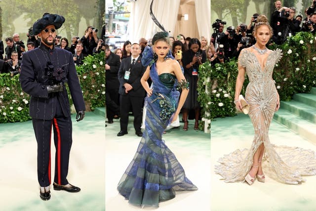 A-listers wow crowdgoers in their stunning ensembles at the 2024 Met Gala in New York. 