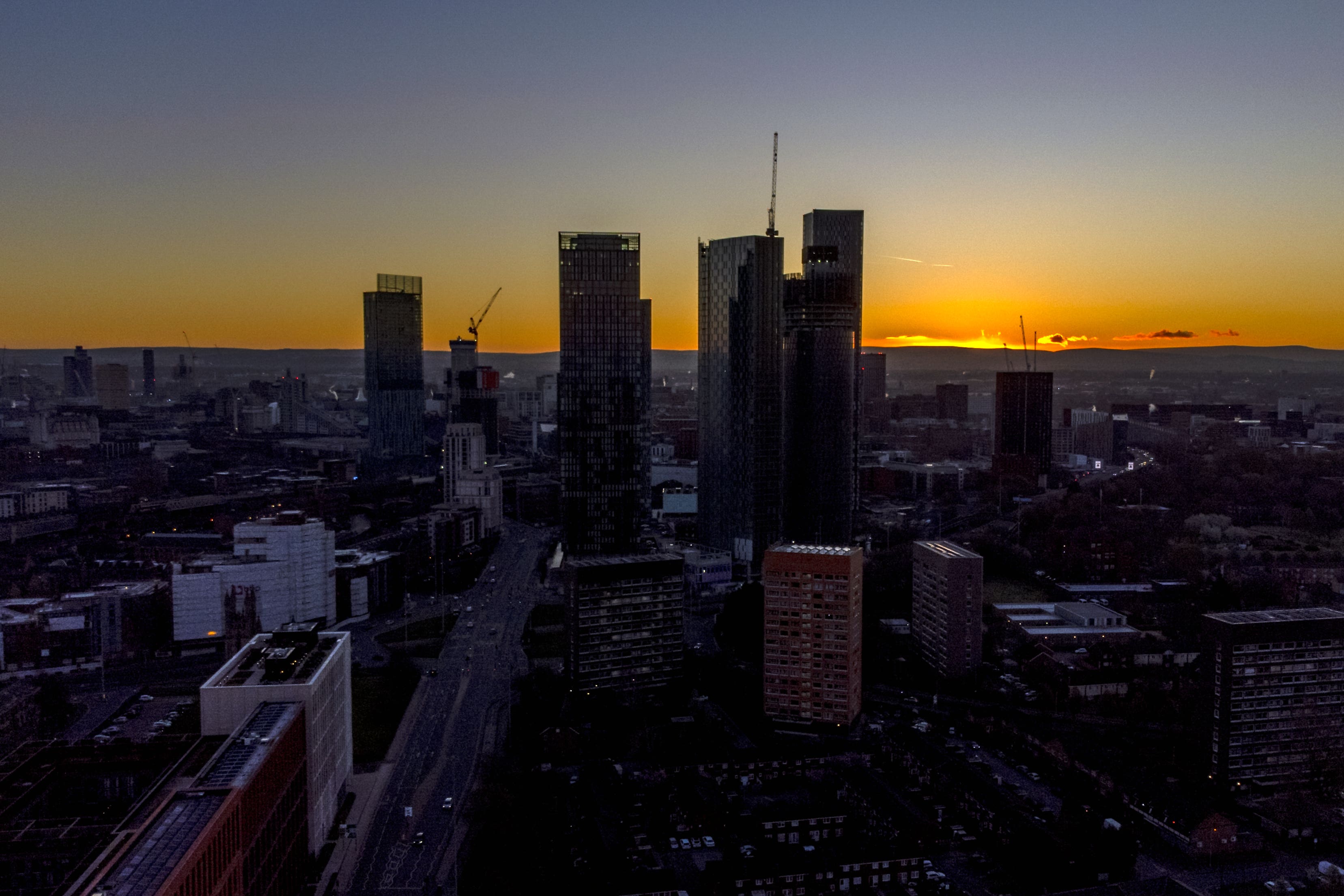 A house price growth forecast by property firm Savills has been revised upwards, based on an improved economic outlook (Peter Byrne/PA)