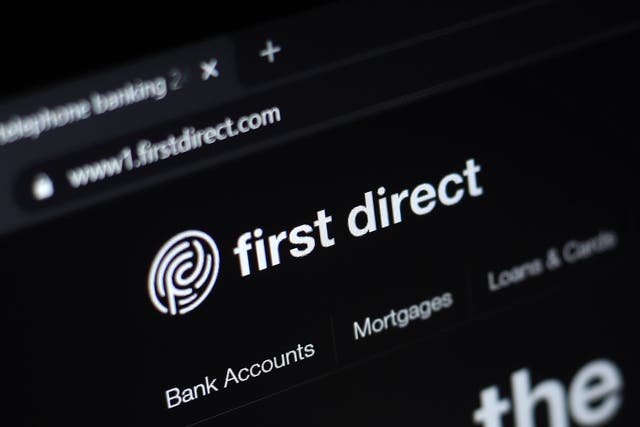 First Direct chief executive Chris Pitt said the £175 offer ‘will only be around for a limited time only’ (Tim Goode/PA)