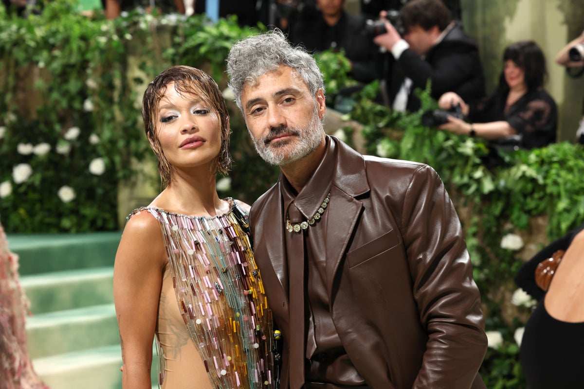 rita ora bead dress Rita Ora says Met Gala dress made with beads 'older than anyone on this  planet'