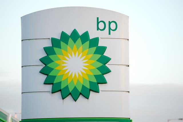 Earnings dropped at BP over the first quarter of 2024 (Peter Byrne/PA)