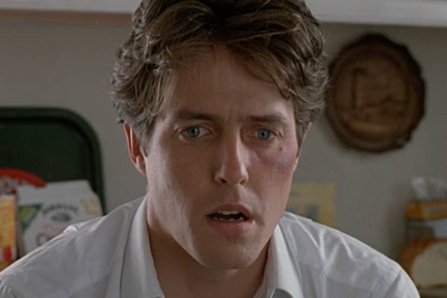 <p>Hugh Grant in ’Four Weddings and a Funeral’</p>