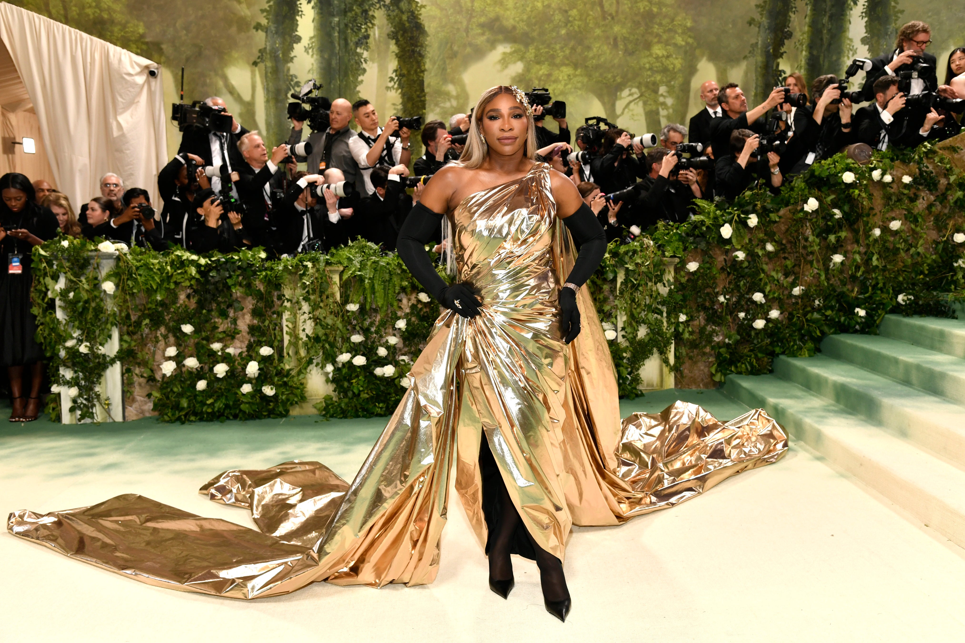 Serena Williams attends The Metropolitan Museum of Art’s Costume Institute benefit gala on 6 May 2024