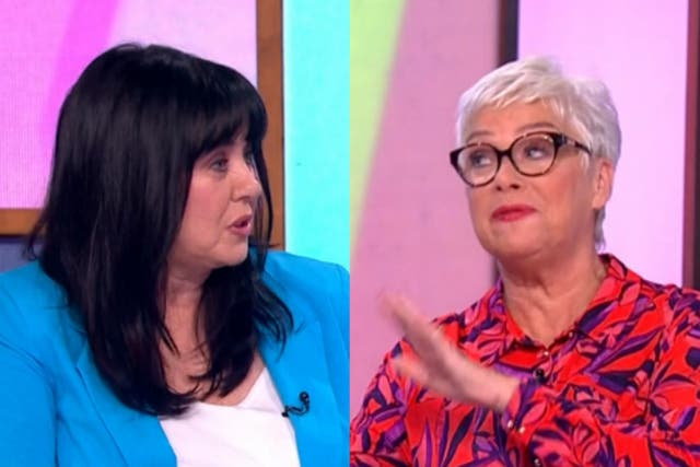 <p>Coleen Nolan and Denise Welch on Loose Women</p>
