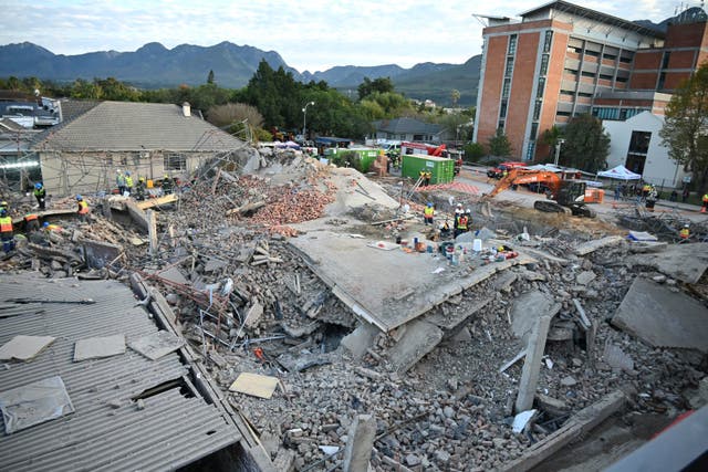 <p>South Africa Building Collapse</p>