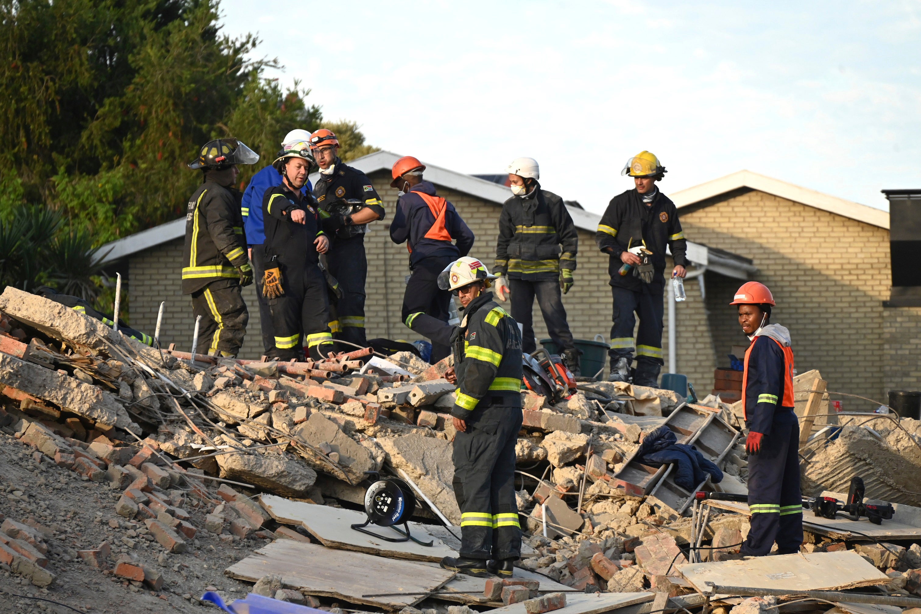 South Africa Building Collapse