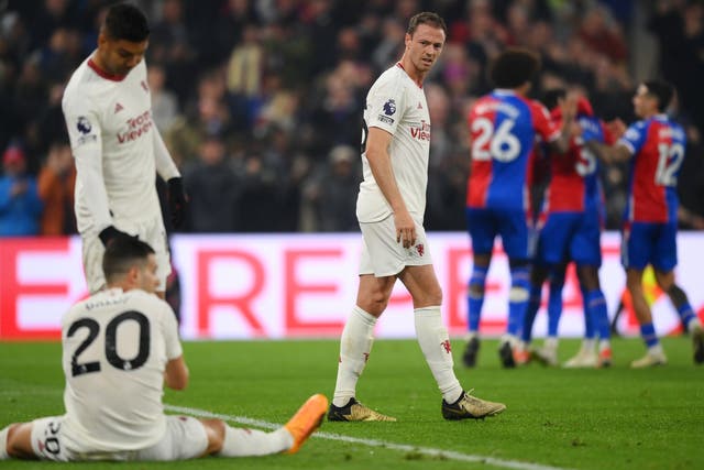 <p>Manchester United were embarrassed again, this time against Crystal Palace </p>