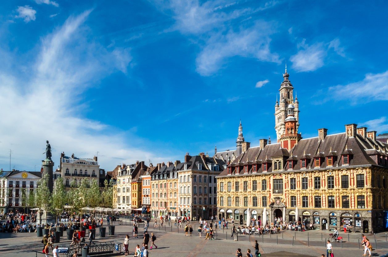 Lille is the Eurostar’s closest destination to the UK