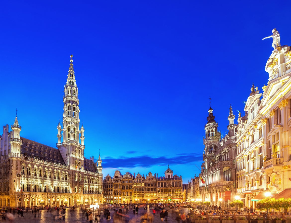A view of Brussels’ Grand Place