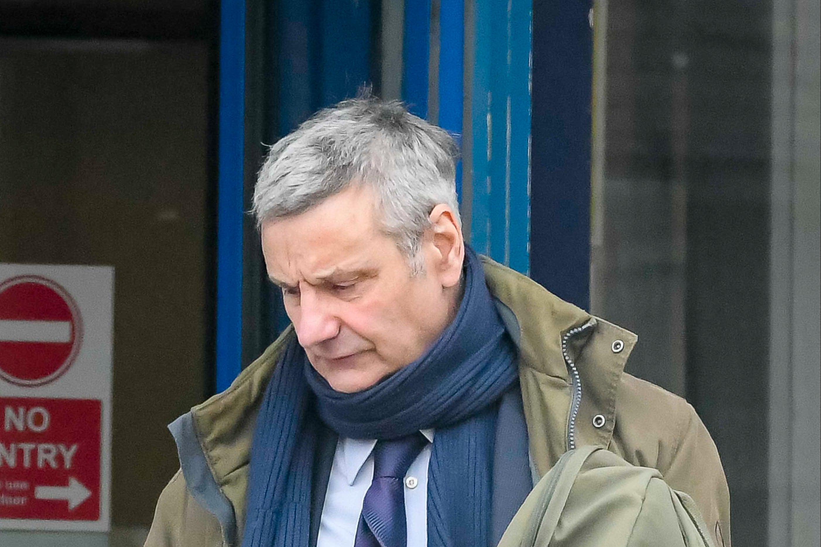 Peter Abbott, 60, pictured outside of court