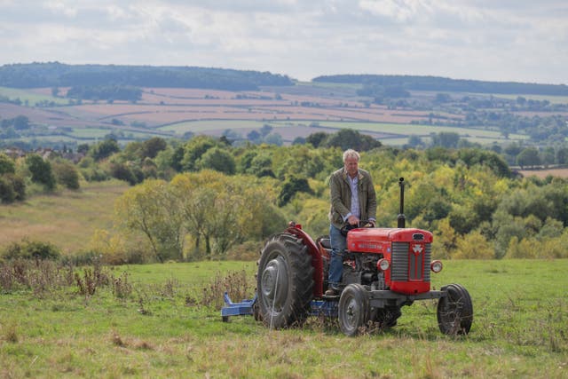 <p>Jeremy Clarkson’s 1,000-acre farm sits in the Cotswolds Hills  </p>