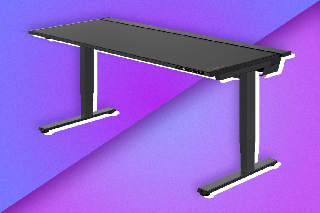 The design takes the original Magnus desk design and adds powered legs and extra features