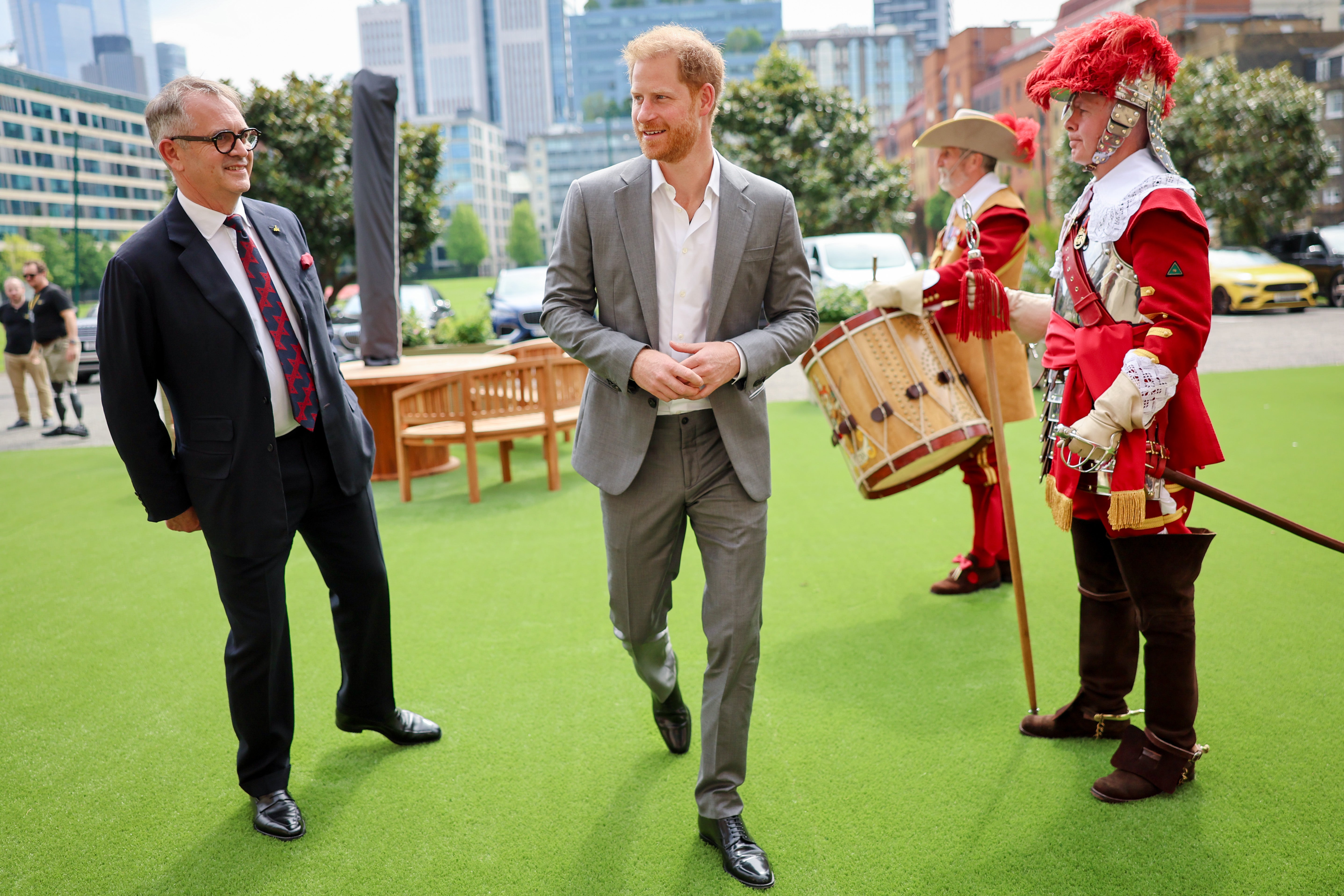 Reid feierte kürzlich mit Harry in London den 10. Jahrestag der Spiele.