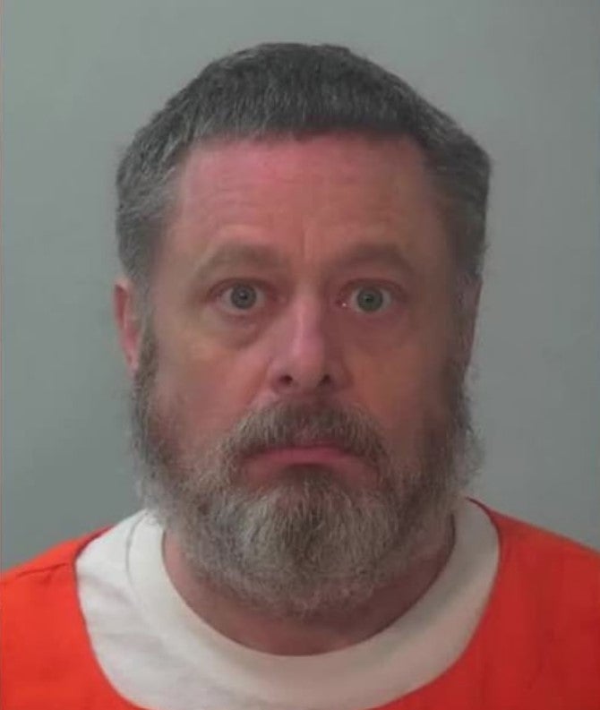 Richard Allen, pictured on 6 May 2024, has had his trial rescheduled for the fall. He has been charged with the murders of Abby Williams, 13, and Libby German, 14