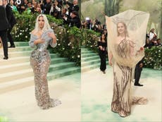 Kim Kardashian hilariously dodges Lana Del Rey’s Met Gala dress