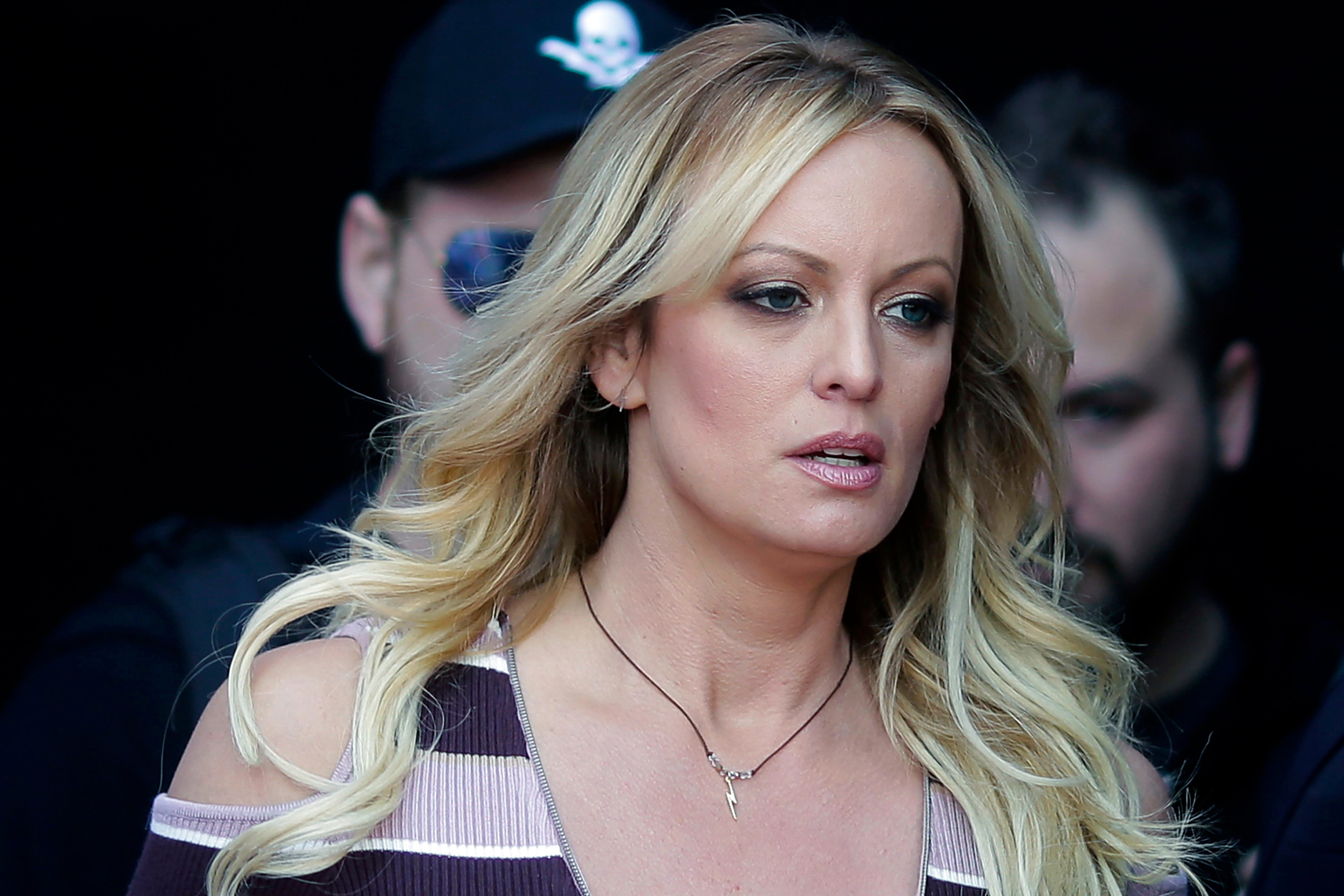 Two female presenters for Fox News have been slammed online for ‘slut-shaming’ adult film actress Stormy Daniels following her testimony in Donald Trump’s New York criminal trial