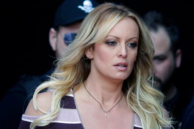 <p>Two female presenters for Fox News have been slammed online for ‘slut-shaming’ adult film actress Stormy Daniels following her testimony in Donald Trump’s New York criminal trial </p>