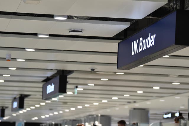 <p>Border Force workers staged a four-day strike at Heathrow last week (Peter Powell/PA)</p>