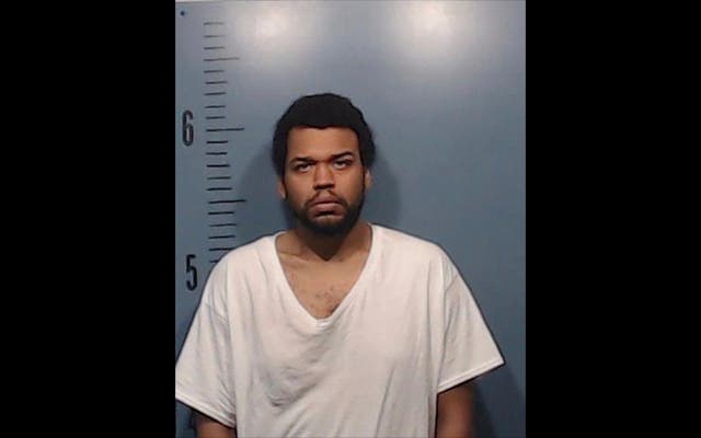 <p>Alek Isaiah Collins, 26, has been arrested on charges of two counts of first-degree murder, first-degree kidnapping and two counts of child abuse</p>