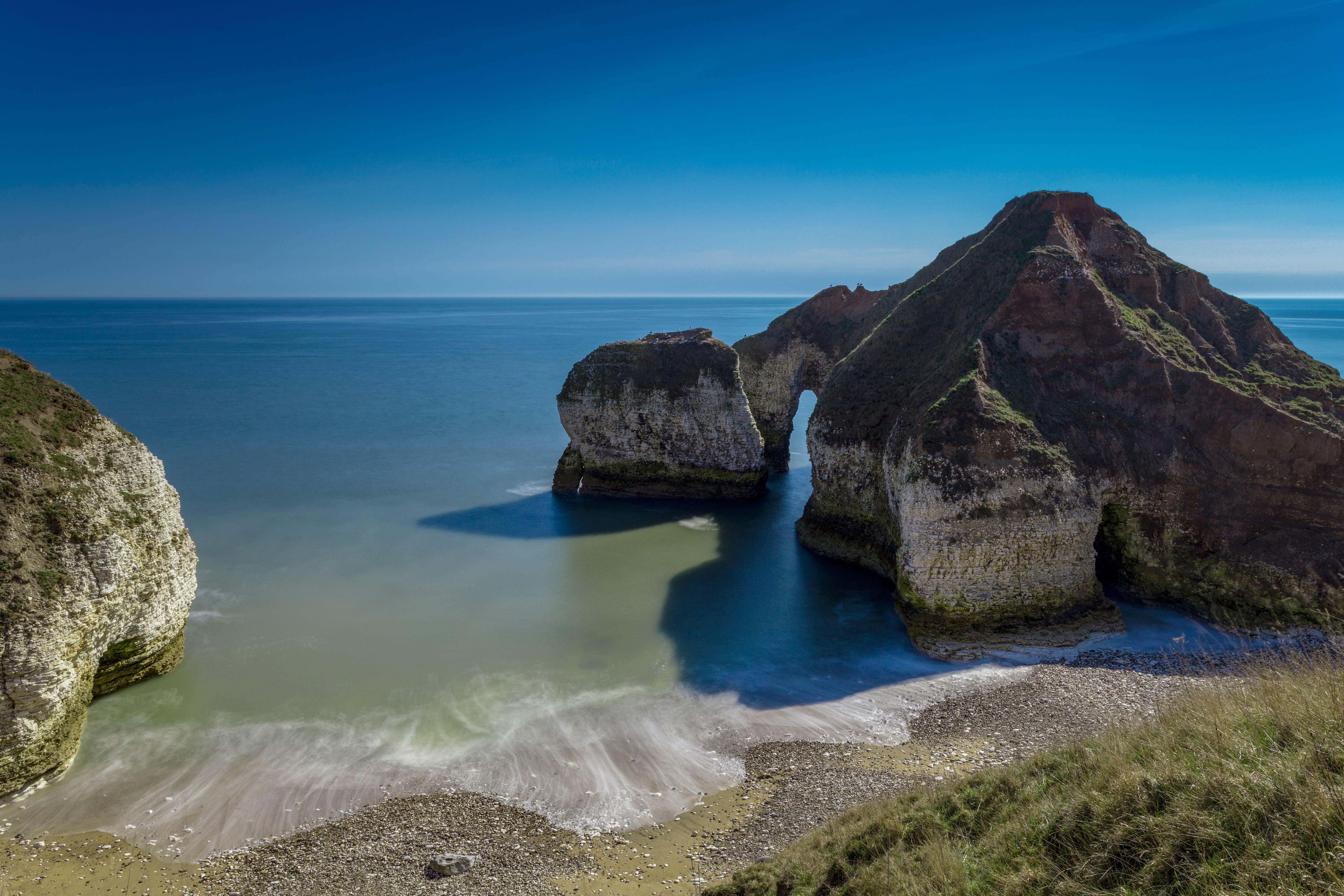 The Drinking Dinosaur at Flamborough Head (Alamy/PA)