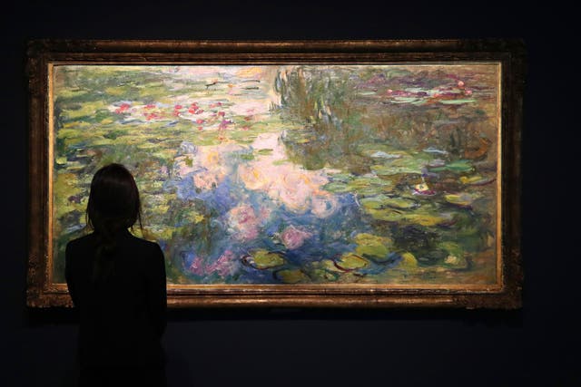 <p>Le Bassin Aux Nymphéas by Claude Monet</p>