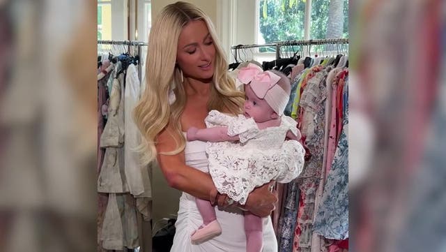 <p>Paris Hilton says she is ‘counting down days’ until she can take baby daughter for spray tan.</p>